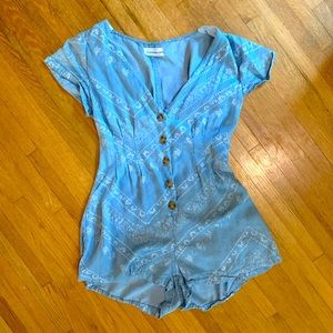 Urban Outfitters Paisley Romper